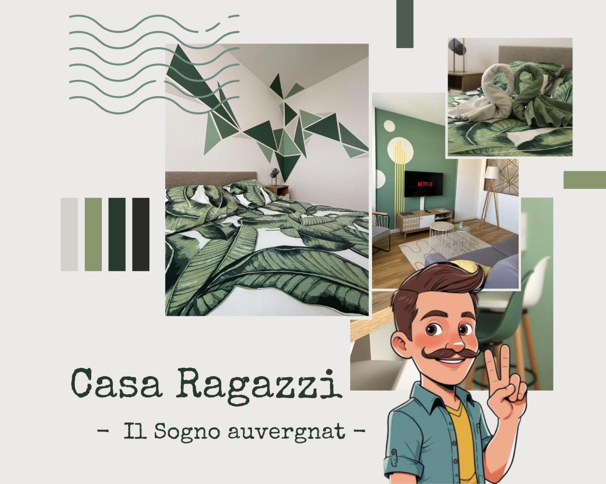 Casa Ragazzi - Meuble De Tourisme Classe 2 Etoiles - Refait A Neuf - Calme - Parking Gratuit A Proximite Lempdes Exteriör bild